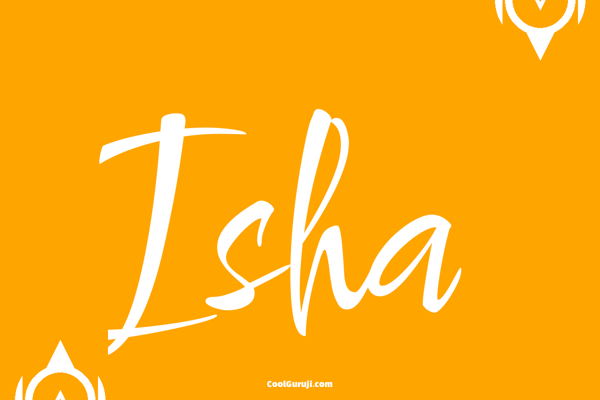 Isha Name Wallpaper