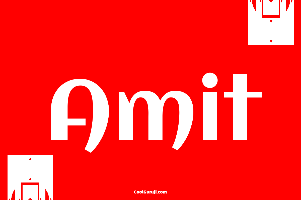 Amit Name Wallpaper