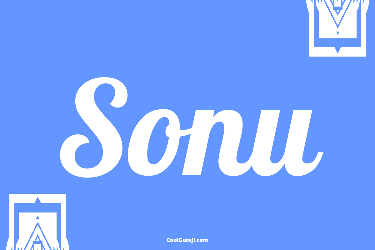 Sonu Name Wallpaper