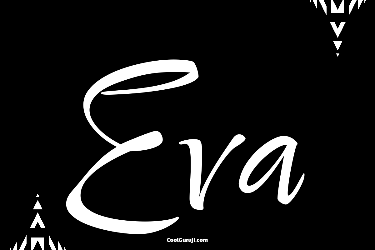 Eva Name Wallpaper