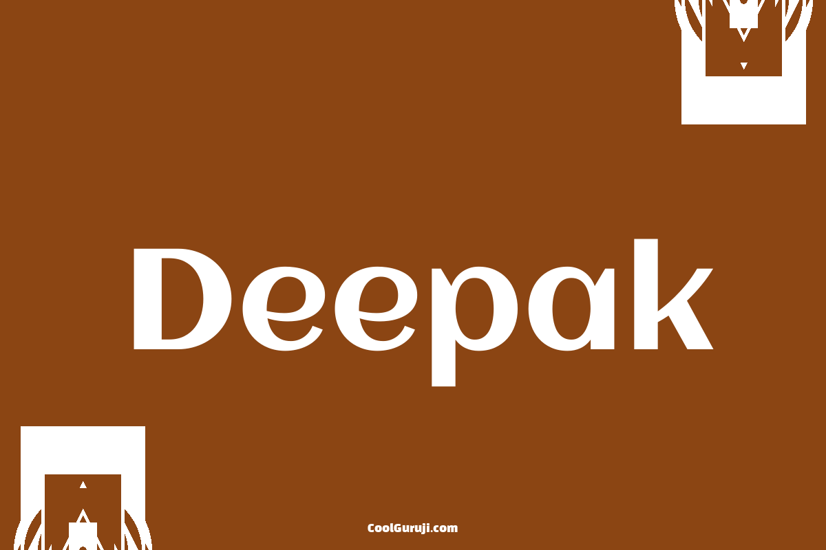 Deepak Name Wallpaper