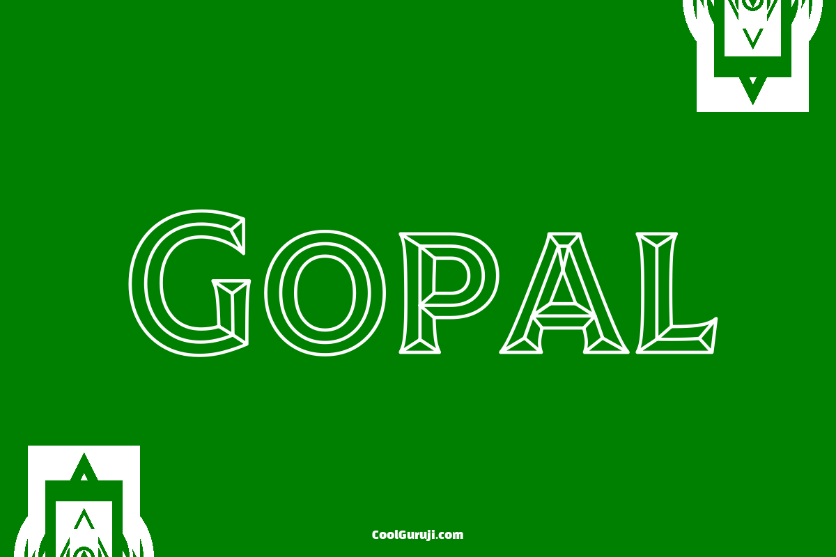 Gopal Name Wallpaper